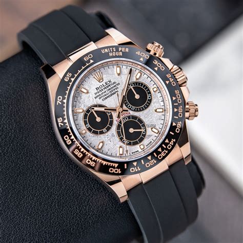 rolex daytona meteorite dial oysterflex|rolex cosmograph daytona meteorite price.